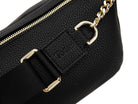 The Wing Woman Bum Bag (Black / Gold)