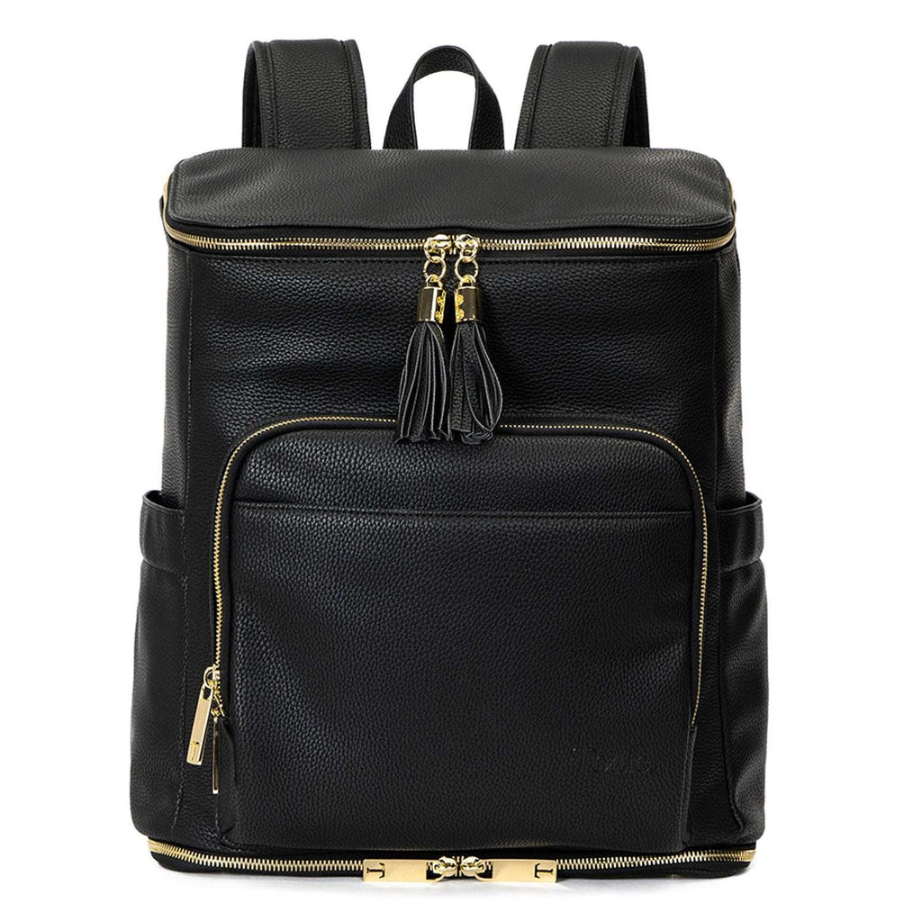 The Travel Backpack (Black / Gold)