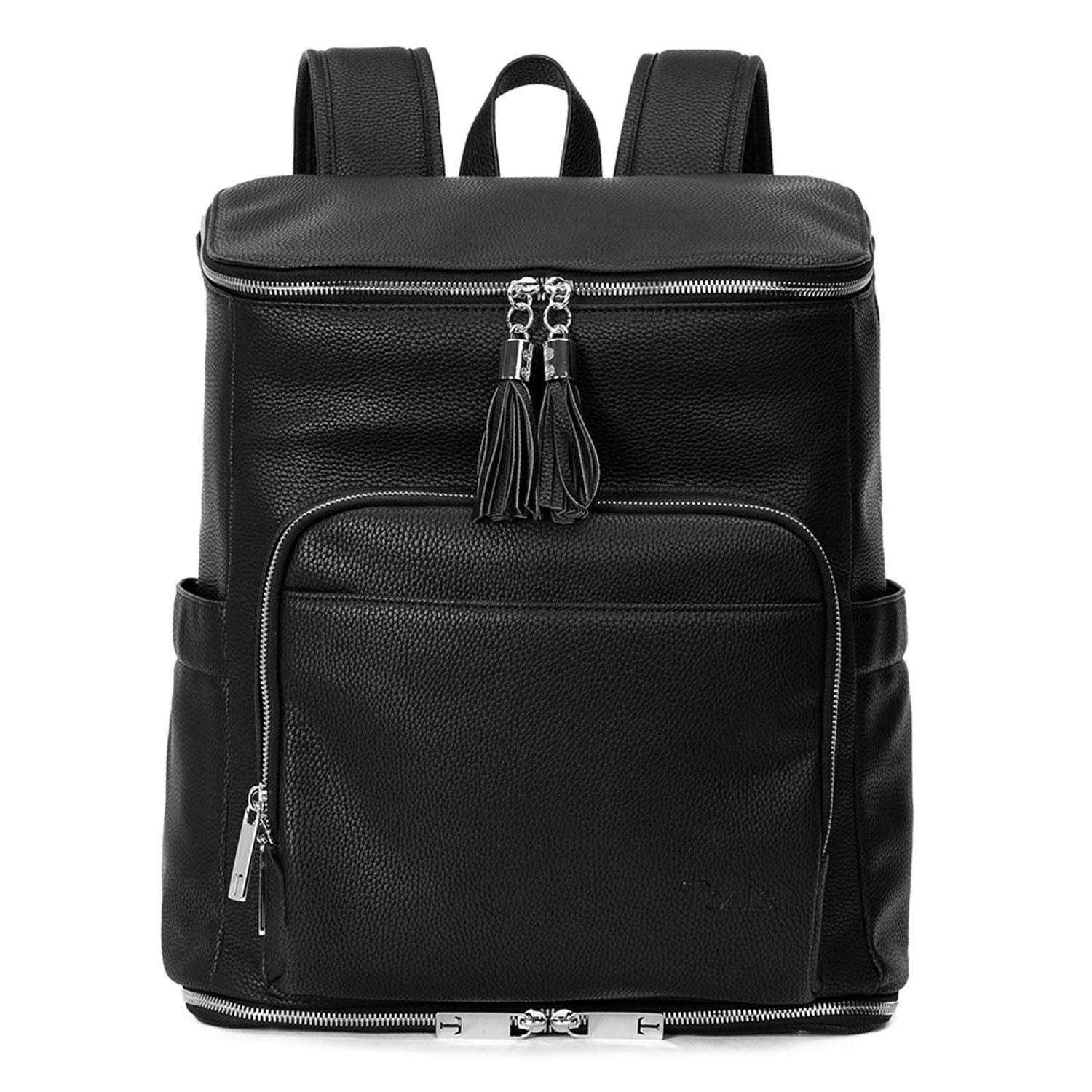 The Travel Backpack (Black / Silver)